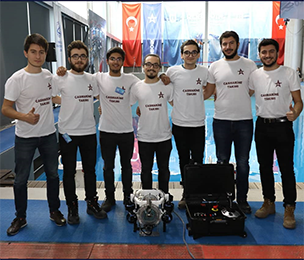 ROBOİK 2018 4'üncüsü YTÜ CASMarine Takımı, 8'incisi ise YTÜ GEMDEK Rov Takımı