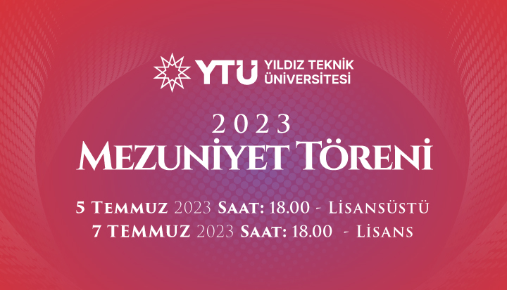 YTÜ 2023 Mezuniyet Töreni