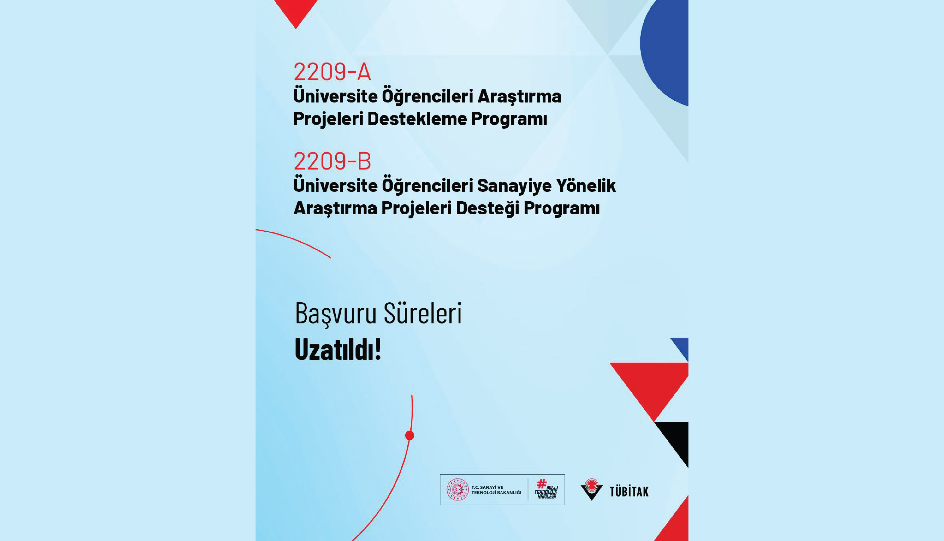 TÜBİTAK 2209 A-2209 B