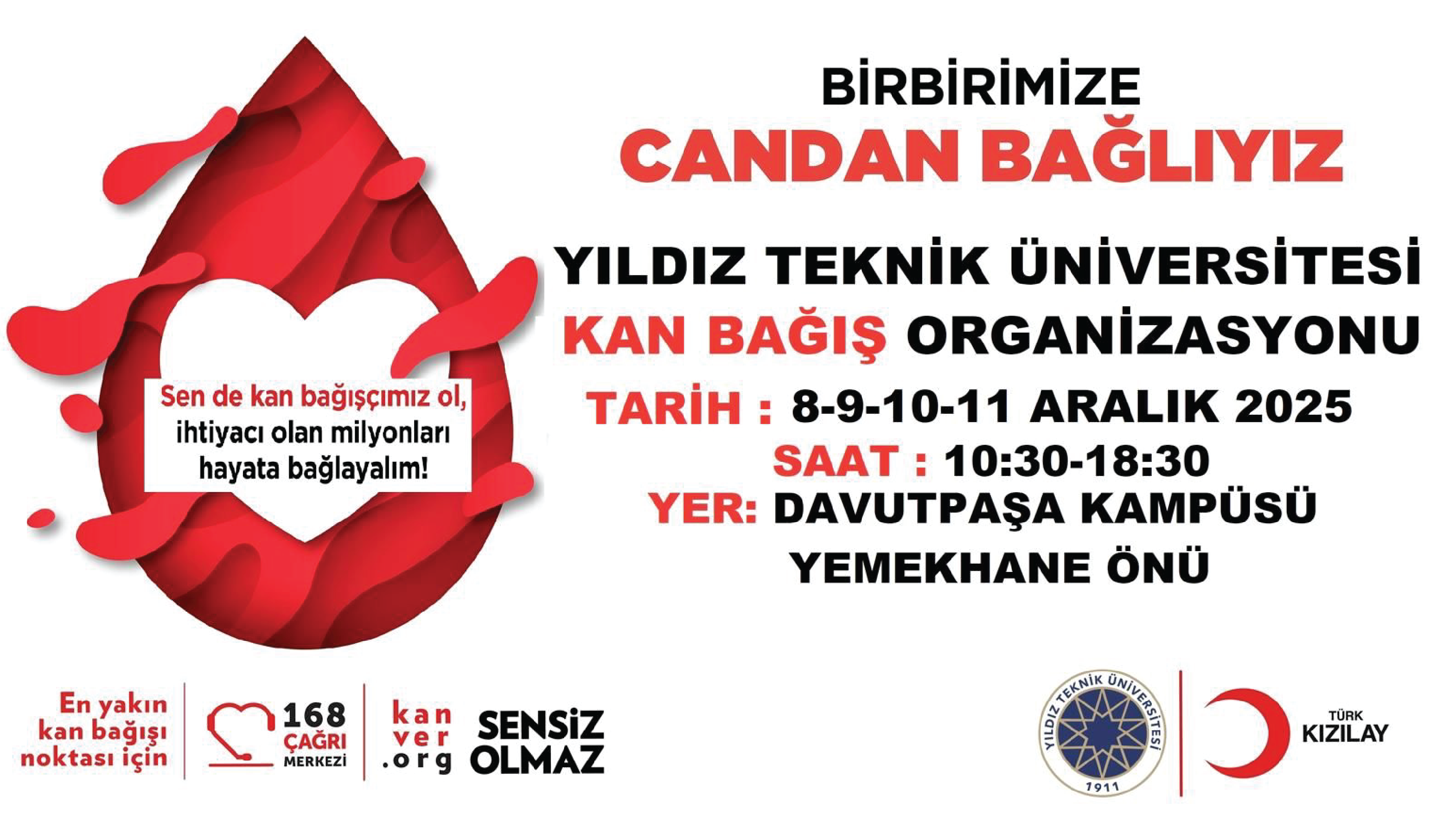 YTÜ-KIZILAY Kan Bağışı
