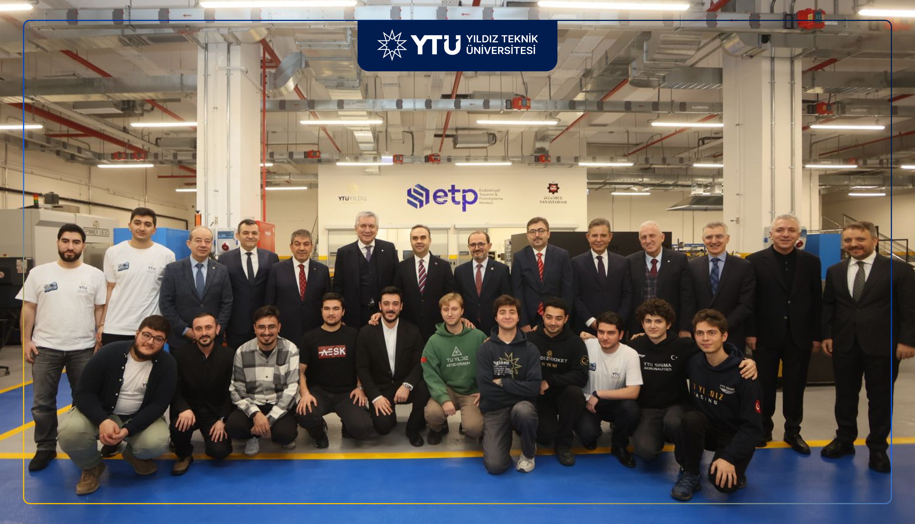 Bakan KACIR ETP Ziyareti YTÜ