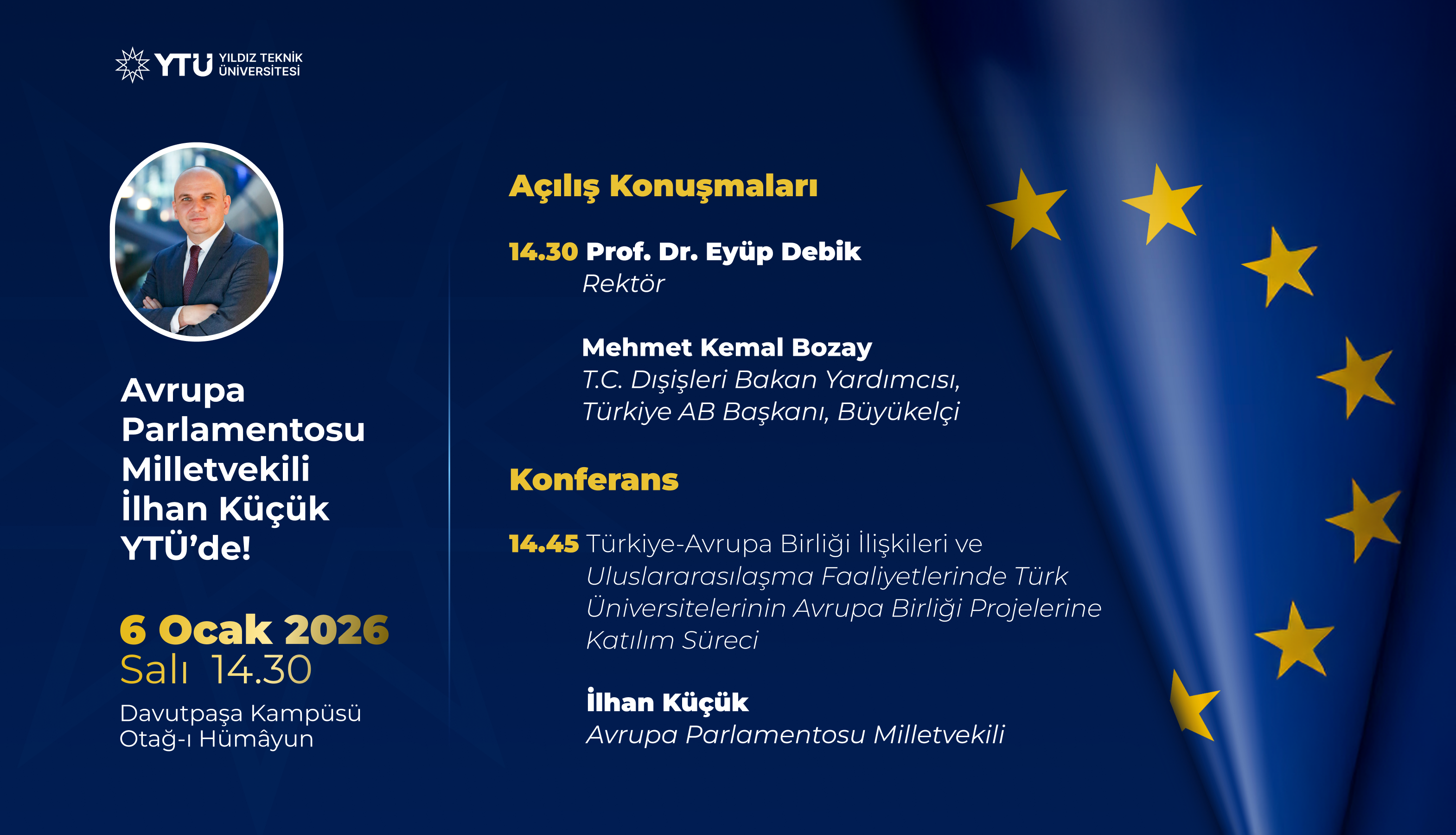 AP Milletvekili İlhan KÜÇÜK YTÜ'de