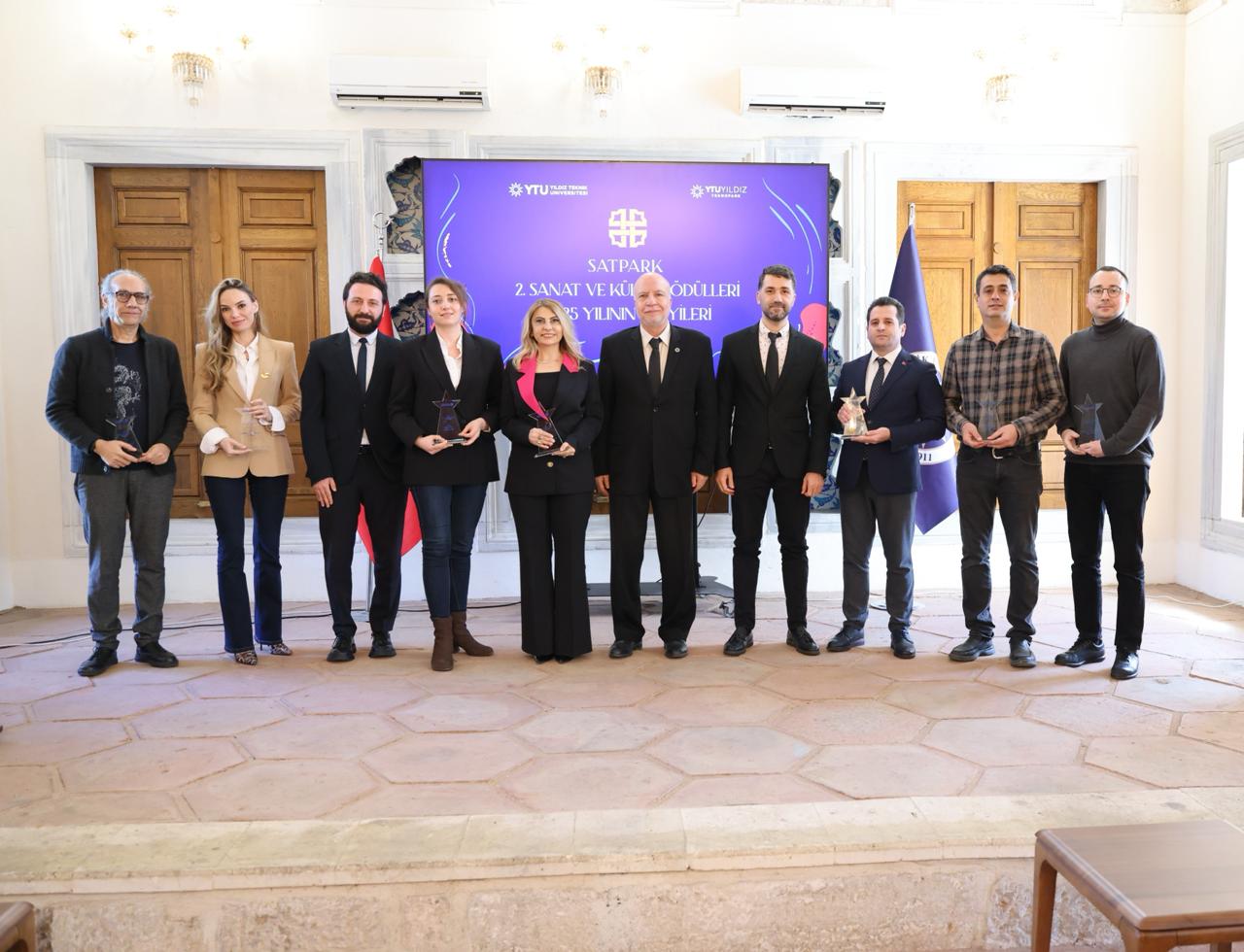 YTÜ SATPARK 2025 yılı sanat ve kültür ödülleri sahiplerini buldu