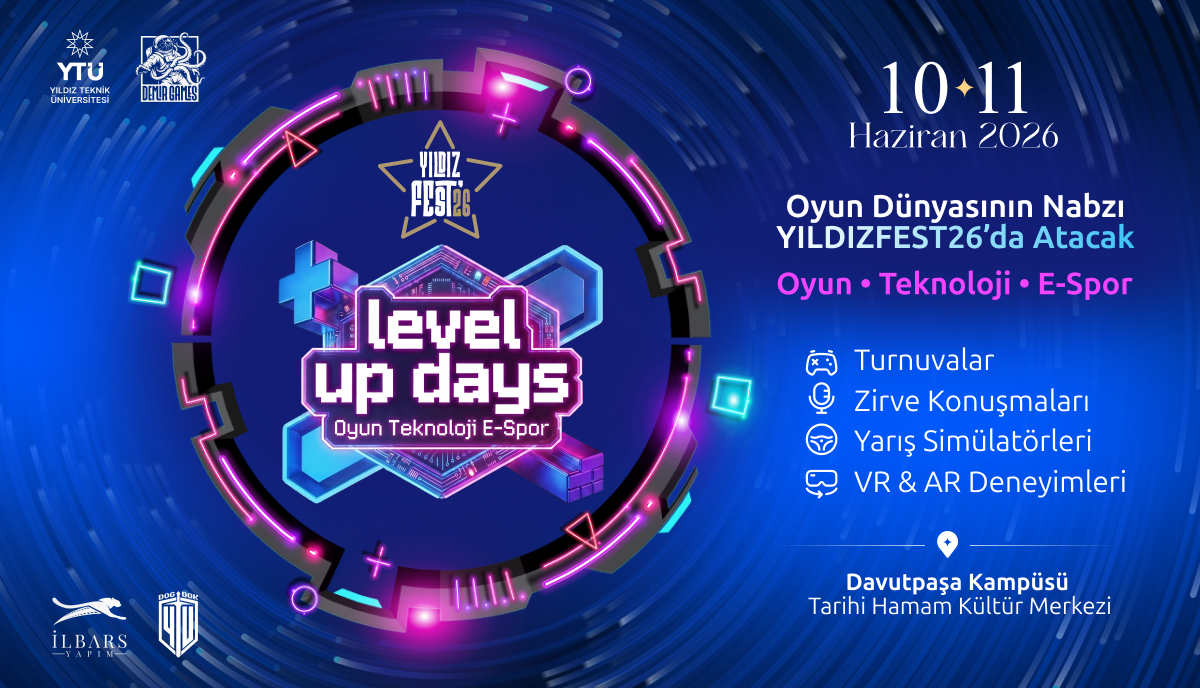 'Level Up Days' YıldızFest'26'ya Oyun ve E-Spor Heyecanı Katacak