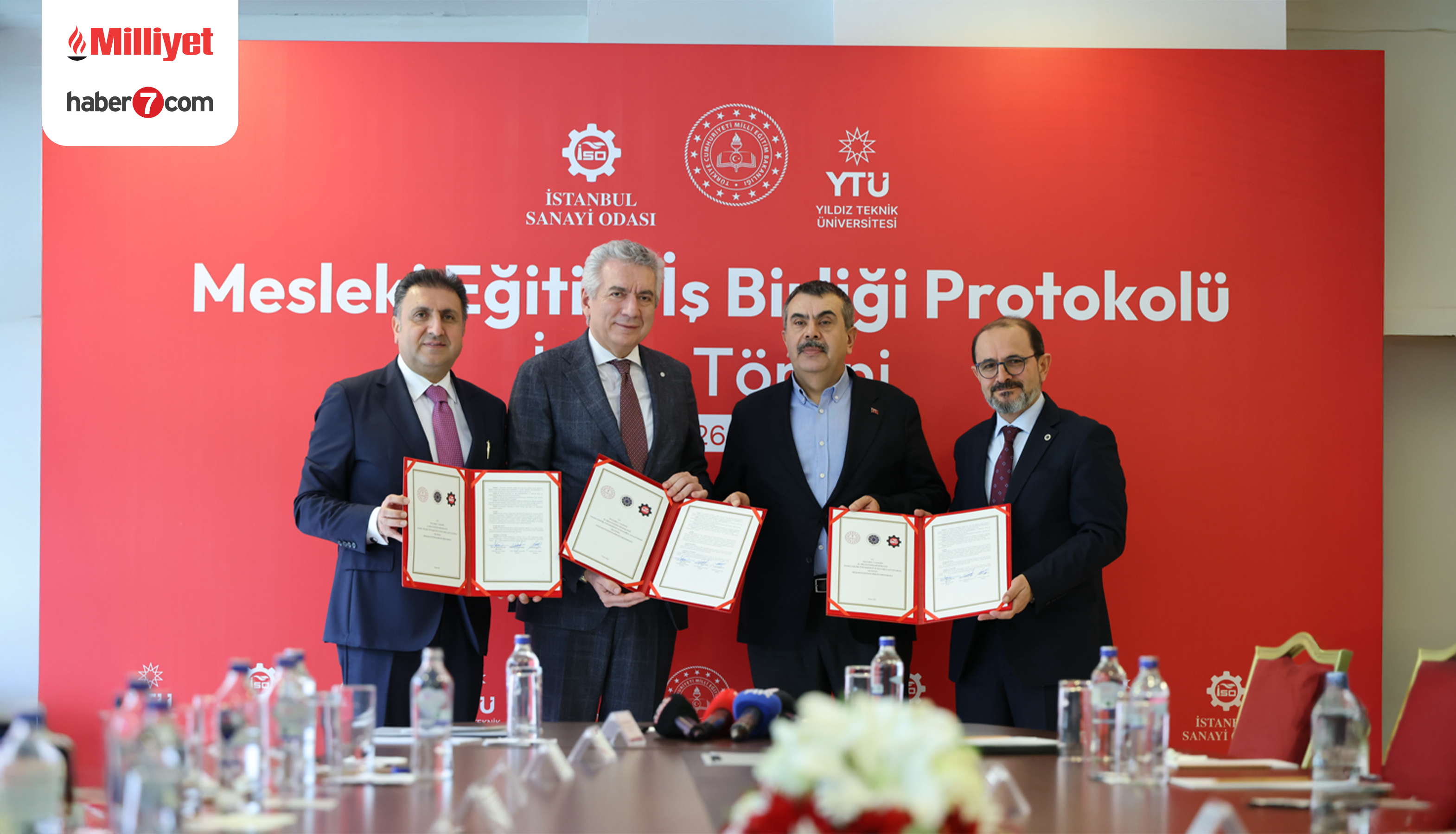 MEB, İSO ve YTÜ’den iş birliği protokolü