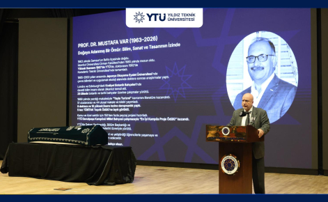 Prof. Dr. Mustafa VAR'a Hüzünlü Veda YTÜ