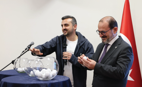 YTÜ Basın Turnuvası’nda kuralar çekildi