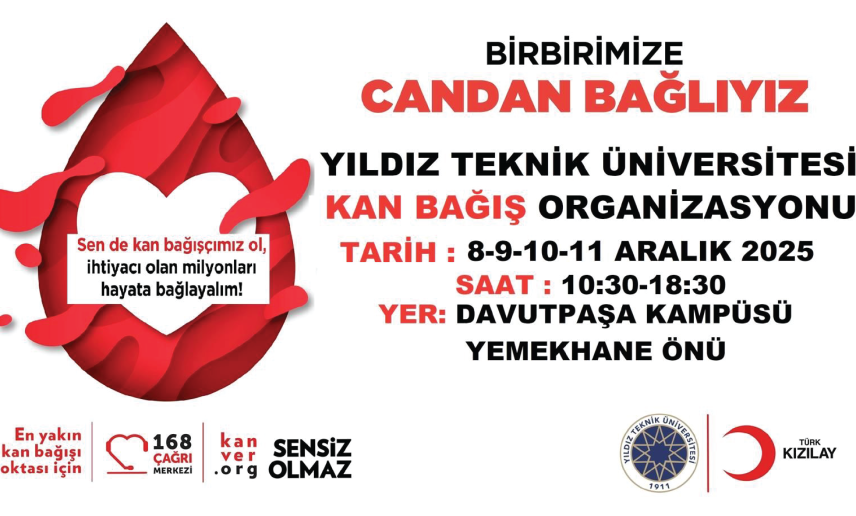 YTÜ-KIZILAY Kan Bağışı