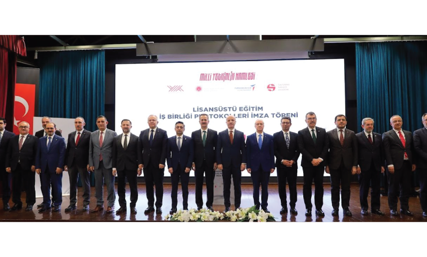 YÖK, SSB, TUSAŞ ve YTÜ Lisansüstü Eğitim İş Birliği Protokolü