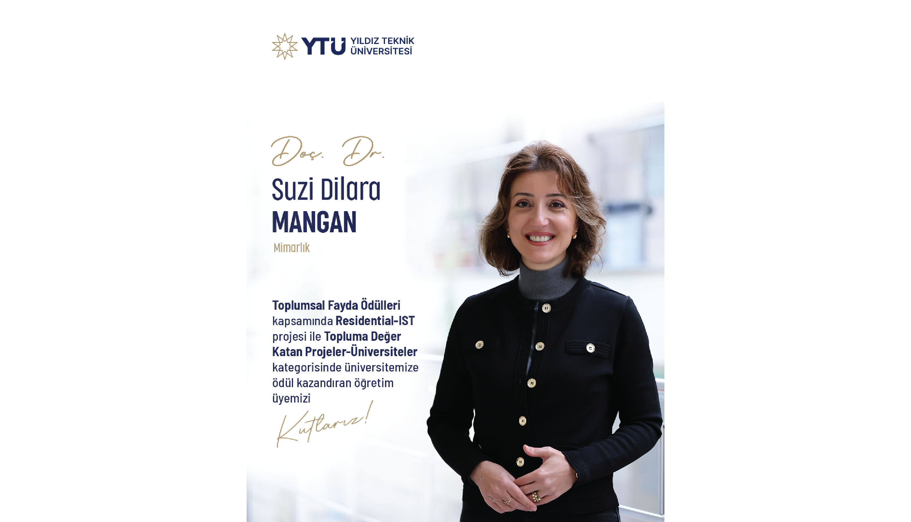 Toplumsal Fayda Ödülü YTÜ